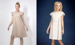 Платья и сарафаны из льна — самые модные фасоны сезона Модные льняные платья от дизайнеров